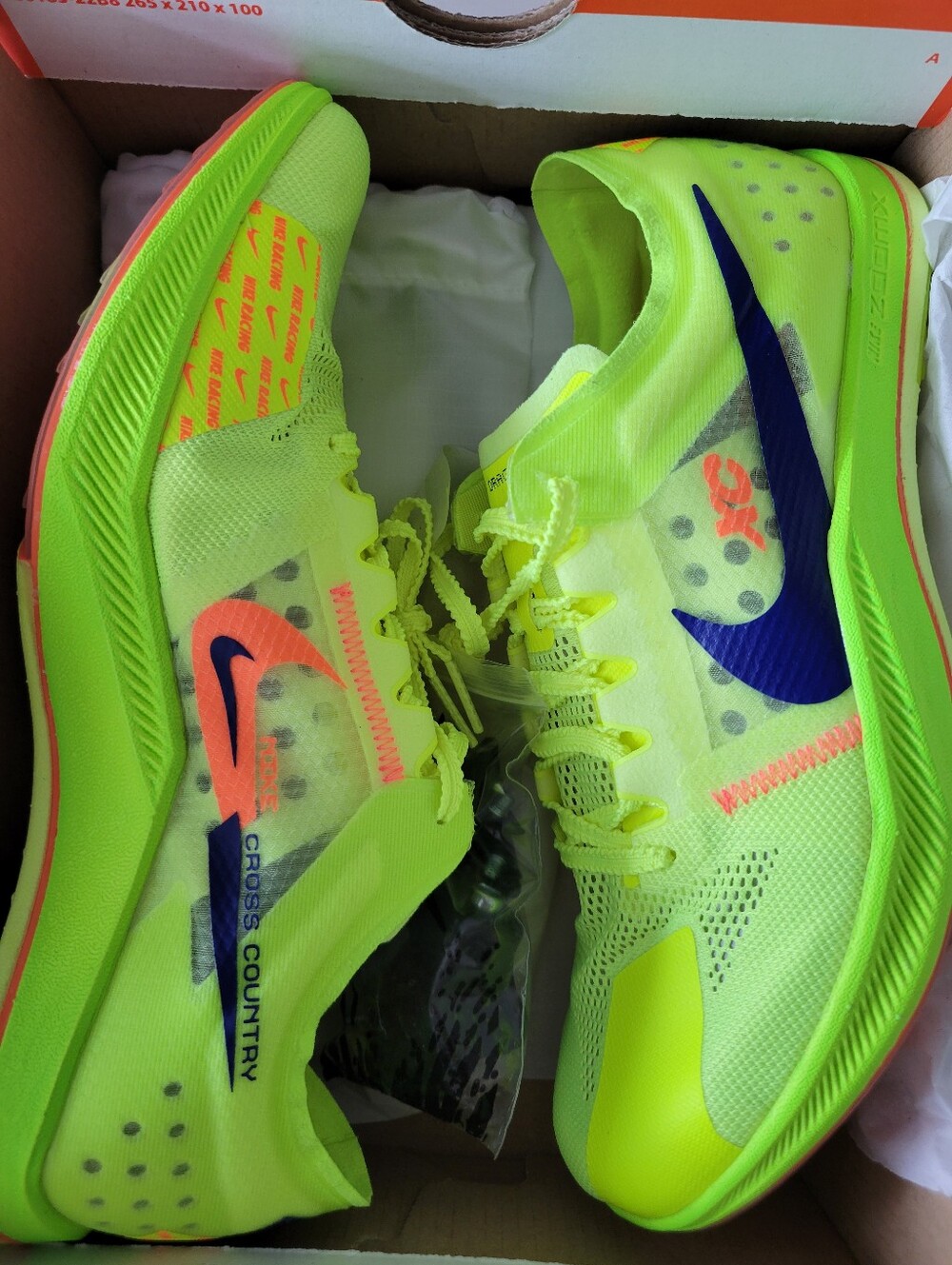 Nike ZoomX Dragonfly XC Cross Country Racing Shoes - Men 7.5/Women 9